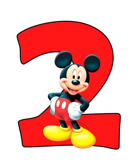The Number Two Is For Mickey Mouse