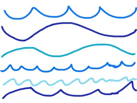 How To Draw Ocean Waves Step By Step Clipart Best