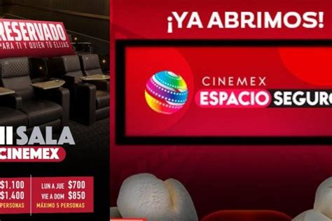 Cinemex Te Renta Una Sala Desde Pesos Para Ti Y Tus Amigos O Familia Toluca