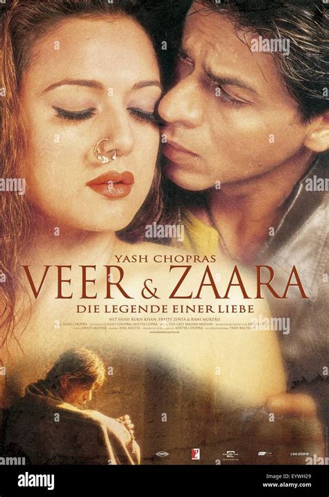Veer Zaara Year 2004 India Director Yash Chopra Shahrukh Khan