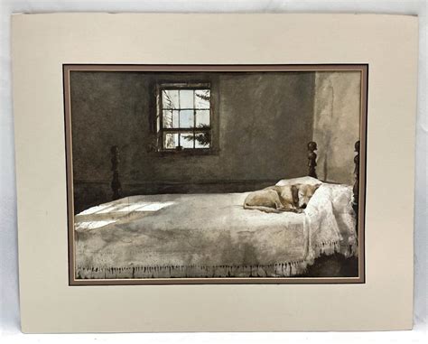 Bid Now Master Bedroom By Andrew Wyeth Offset Lithograph February 6
