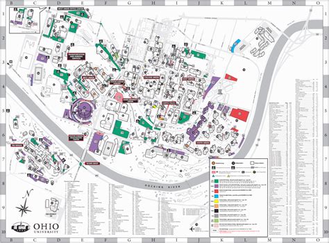 Kent State University Campus Map