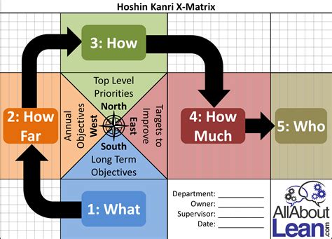 Hoshin X Matrix Overview