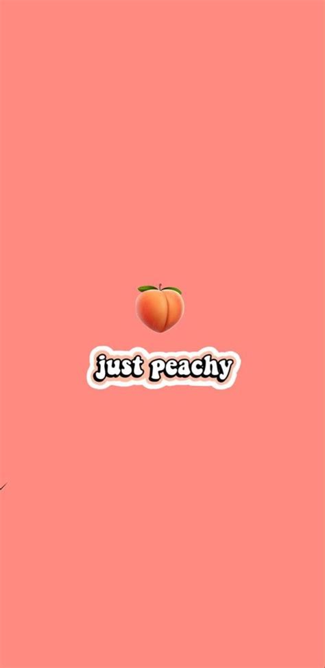 Just Peachy Phone Wallpaper Peach Wallpaper Iphone Wallpaper Vintage