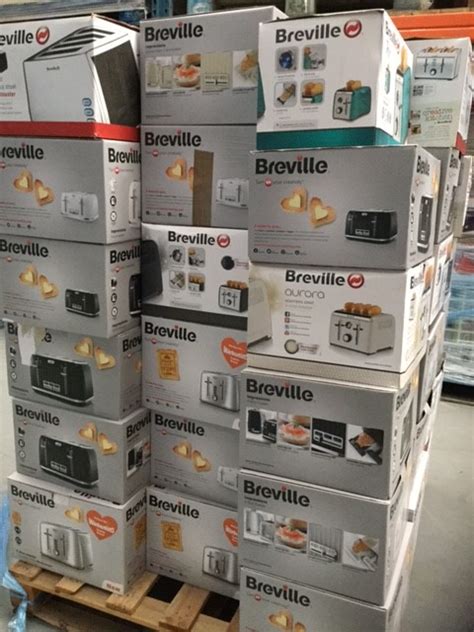 Beyond the stove, oven and refrigerator, there are many more kitchen machines. Domestic Appliance Returns Pallets - Breville Toasters ...