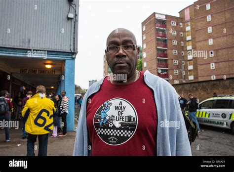 London Uk 10th May 2016 Cass Pennant Former Football Hooligan And