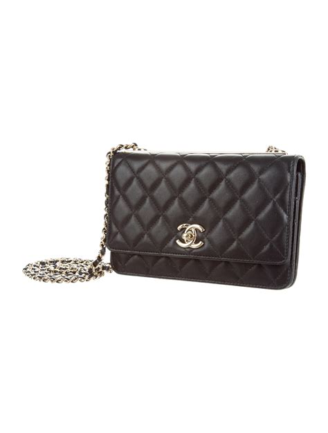 Chanel 2017 Trendy Cc Wallet On Chain Handbags Cha180727 The Realreal
