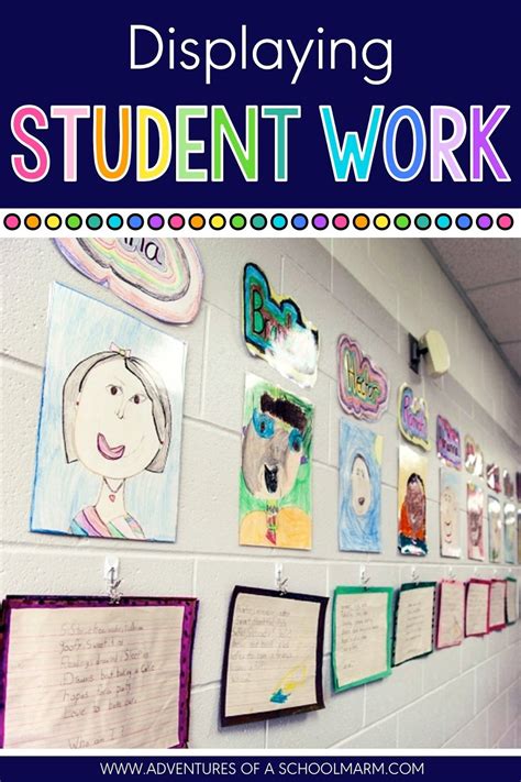 Displaying Student Work | Displaying student work, Hanging student work, Student work
