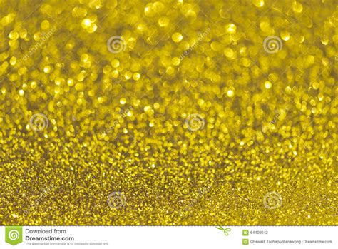 Gold Glitter Bokeh Abstract Background Stock Photo Image Of Effect