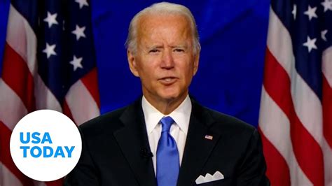 Joe Biden Accepts Democratic Nomination During Dnc To Battle Trump