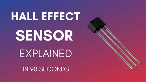 How Does A Hall Effect Sensor Work Youtube