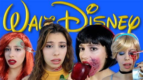Disney Princess Horror Makeup Transform Your Favorite Characters Into