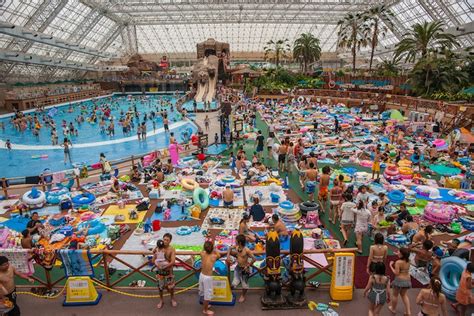 The Worlds Most Crowded Wave Pool