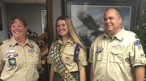 Boy Scouts Celebrate The First Group Of Female Eagle Scouts Fox 4