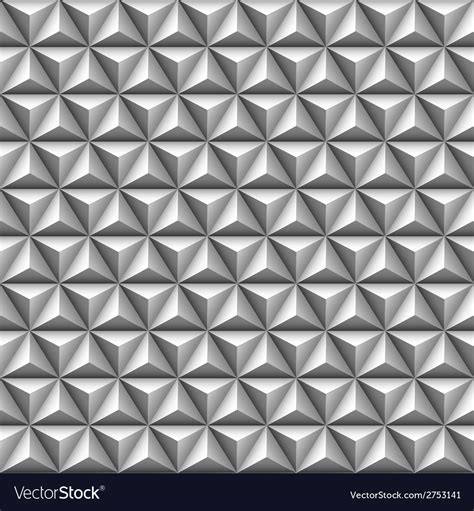 3d Triangle Seamless Pattern Royalty Free Vector Image