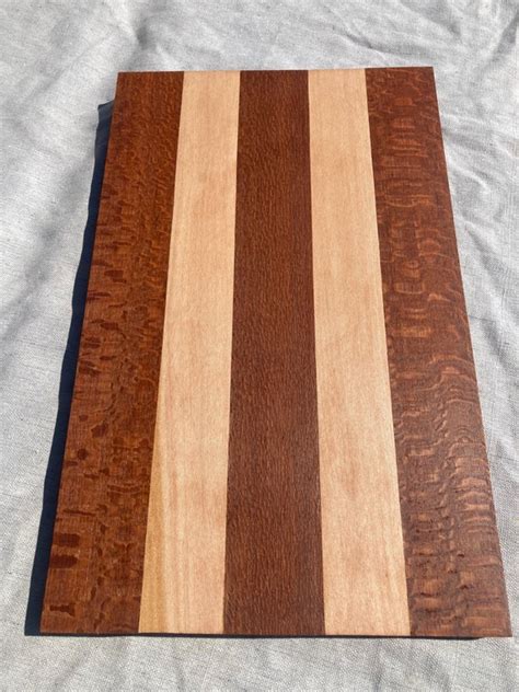 Leopardwood And Sycamore Cutting Board Etsy