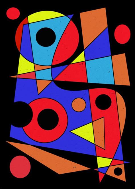 Abstract 104 Abstract Poster Print Metal Posters In 2020 Geometric