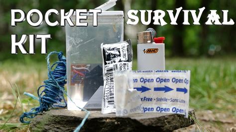 How To Make The Best Pocket Survival Kit Youtube