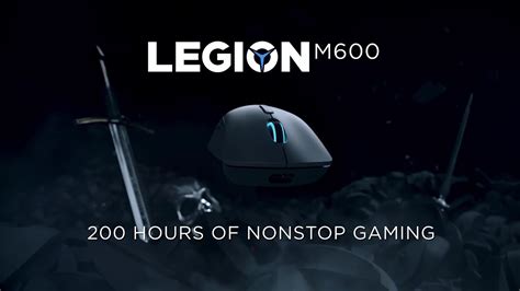 Lenovo Legion M600 Wireless Gaming Mouse Relentless Youtube