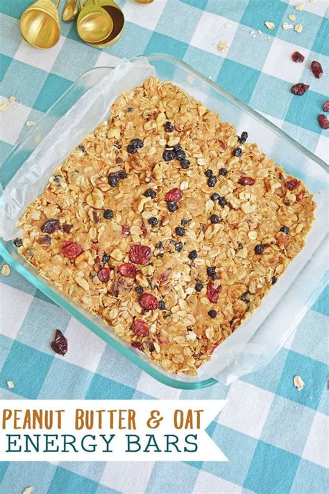 Leftover bars can be stored in an airtight container in the refrigerator for up to. No Bake Peanut Butter and Oatmeal Energy Bars Recipe