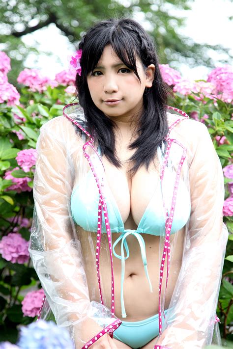 Chouzuki Maryou Highres 1girl Asian Bikini Black Hair Blue Bikini Boots Breasts Female