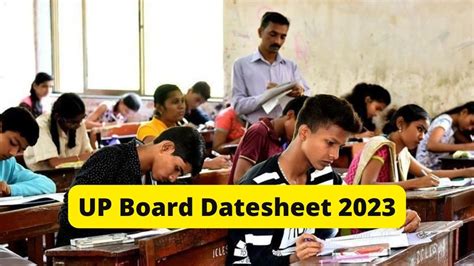 Up Board Date Sheet 2023 Out Check Class 10 12 Exam Timetable Here
