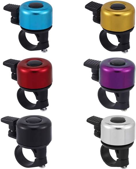 Qinren 6 Pcs Bicycle Classic Bell Set Bike Bell With Nice