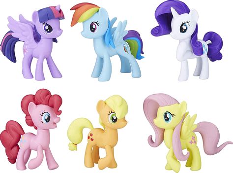 My Little Pony Toys Meet The Mane 6 Ponies Collection Amazon Exclusive