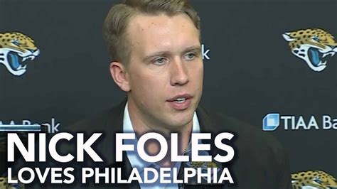 I might have just won a super bowl, but, hey, we still have daily struggles, i still have daily struggles. it's no secret nick foles' nfl career has been a rocky one. Nick Foles says he will always love Philadelphia - YouTube