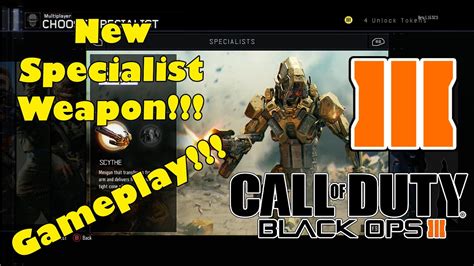 New Black Ops 3 Specialist Weapon Scythe Gameplay And Details Youtube