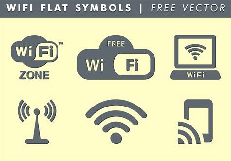 Wifi Symbols Free Vector Download Free Vectors Clipart Graphics