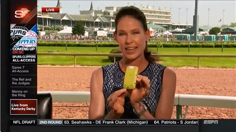 The Kentucky Derby Espn Sportscenter Equinity Feature Jeannine Edwards Youtube