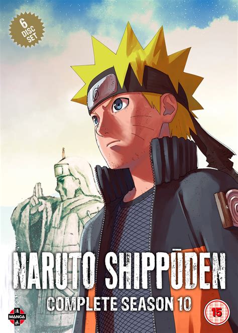 Naruto Shippuden Complete Series 10 Dvd Box Set Free Shipping