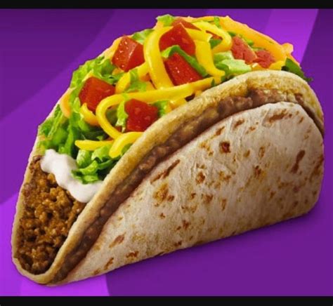 Its The Double Decker Taco Supreme At Taco Bell When I Order It I Ask