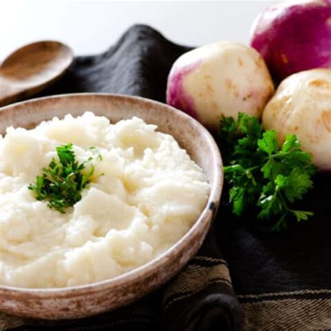 Delicious Creamy Mashed Turnips Paleo Scaleo