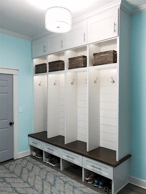 75 Rustic Small Mudroom Bench Ideas Mud Room Storage Mudroom Cubbies Mudroom Lockers