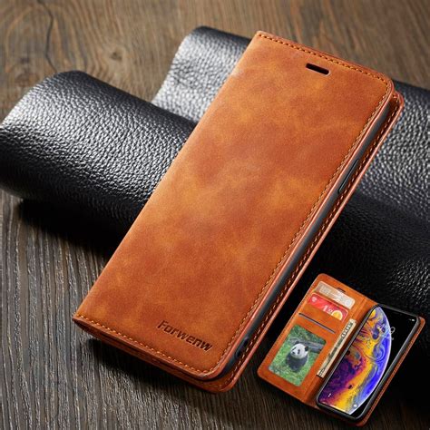 Leather Flip Wallet Phone Case For Samsung Galaxy A20 A30 A40 A50 A60