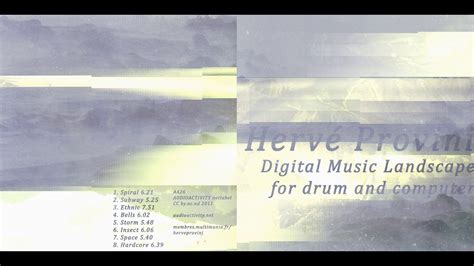 hervé provini digital music landscape for drum and computer youtube