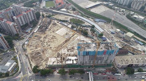 It said the land is 1.8km from the sunway velocity mall and will be developed into m vertica, an integrated. Site Progress | M Vertica KL City - by Mah Sing (Official ...