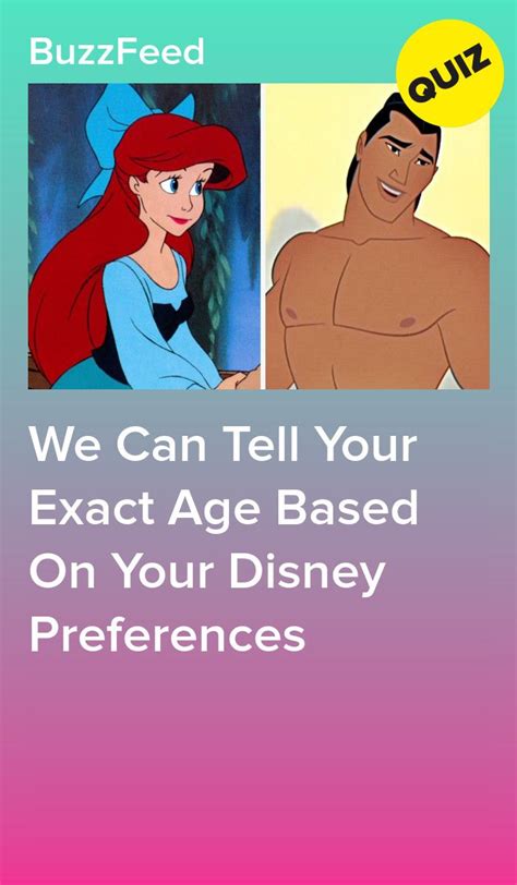 We Can Tell Your Exact Age Based On Your Disney Preferences Disney