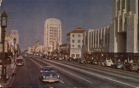 miracle mile los angeles ca postcard