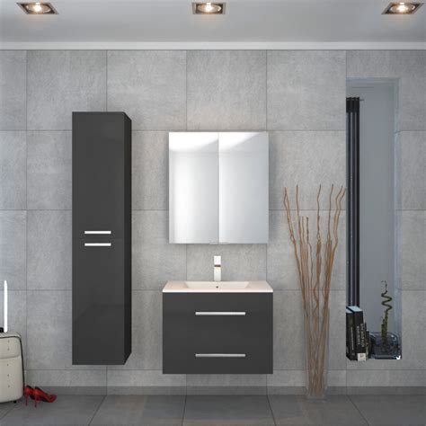 Whether you have a small powder. Sonix Bathroom Furniture Vanity Suite Grey Buy Online At ...