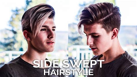 Mens Hairstyle Side Swept Tutorial 2018 Mens Hairstyle Ny Beauty