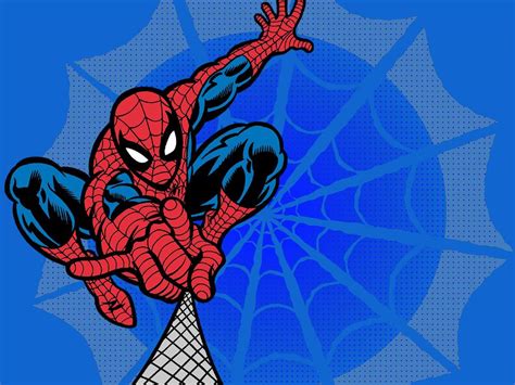 Spiderman Cartoon Wallpapers Wallpapersafari