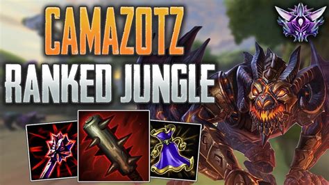 SMITE Ranked Conquest Masters Camazotz Jungle Playing From Behind