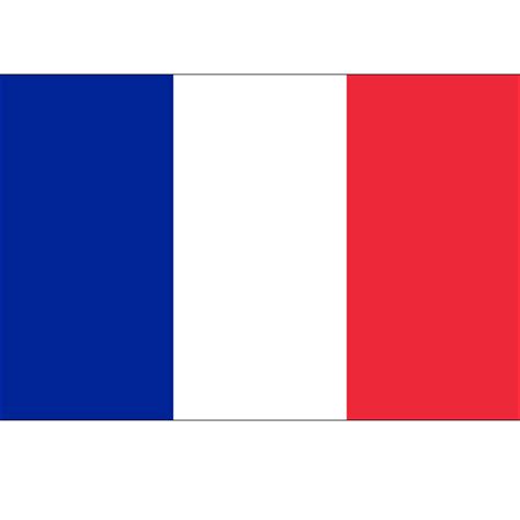 The used colors in the flag are blue, red, white. France Flag - The Tasmanian Map Centre