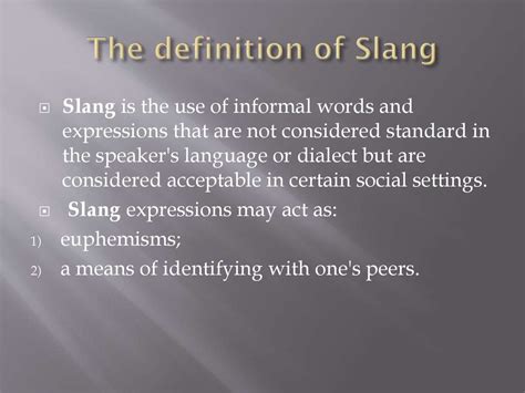 Slang. Difference between Jargon, slang and cant - презентация онлайн