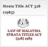 Running a strata titles scheme. Malaysia Strata Title Act and JMB Duty and Responsible ...