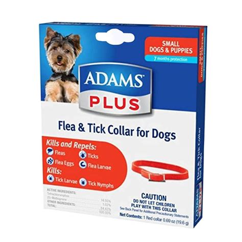 Do not unroll collar until ready to use. Adams Plus Flea and Tick Collar for Small Dogs and Puppies