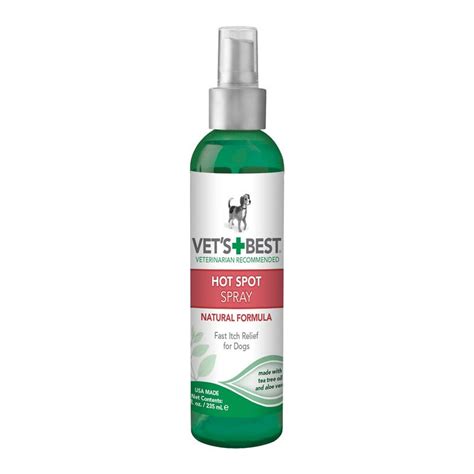 Vets Best Hot Spot Spray 8oz 8pcsbox Hygieneforall